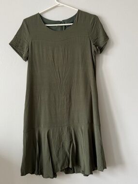 GAP Green Shift Mini Dress